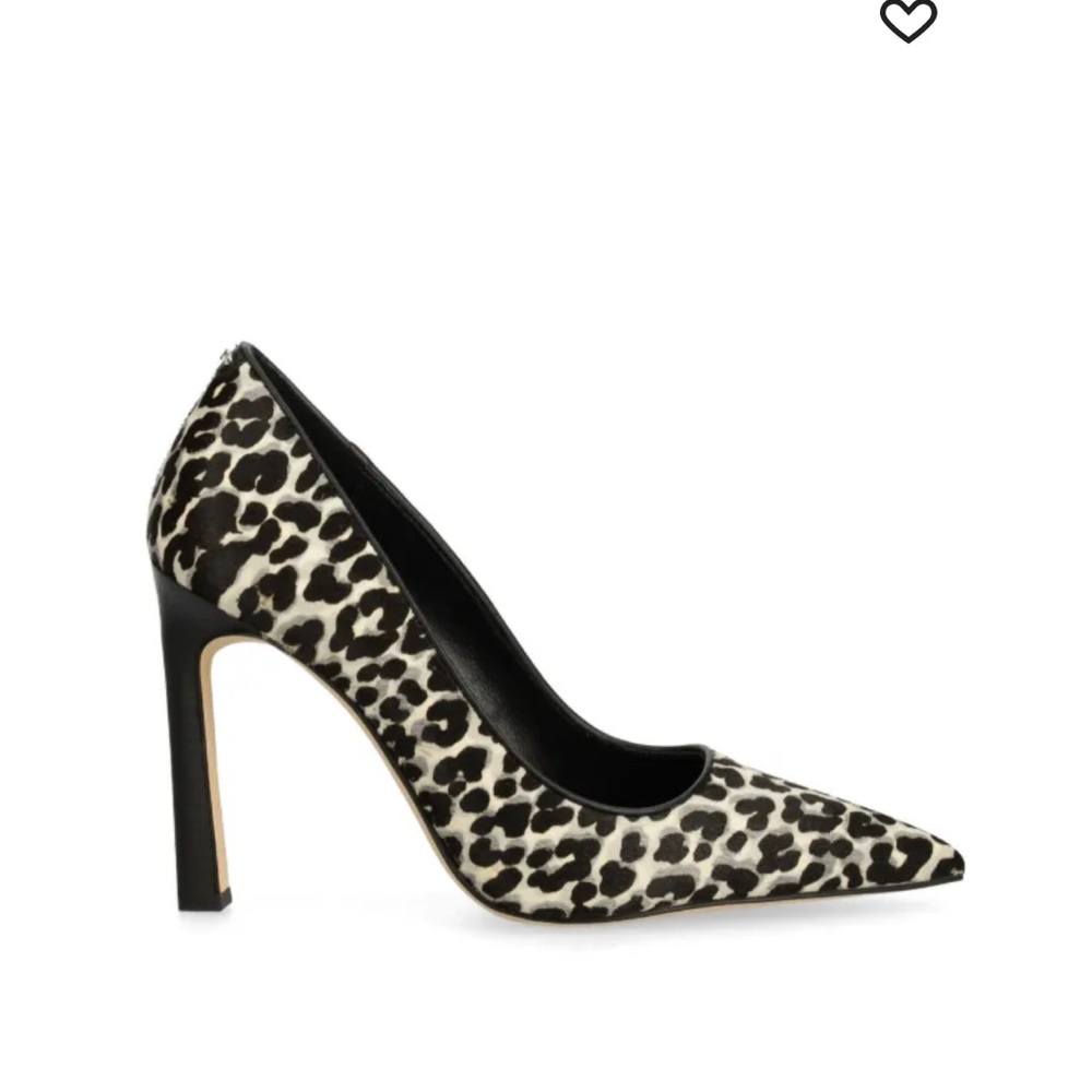 NWOB Michael Kors Amara Heels Snow Leopard - Picture 4 of 4